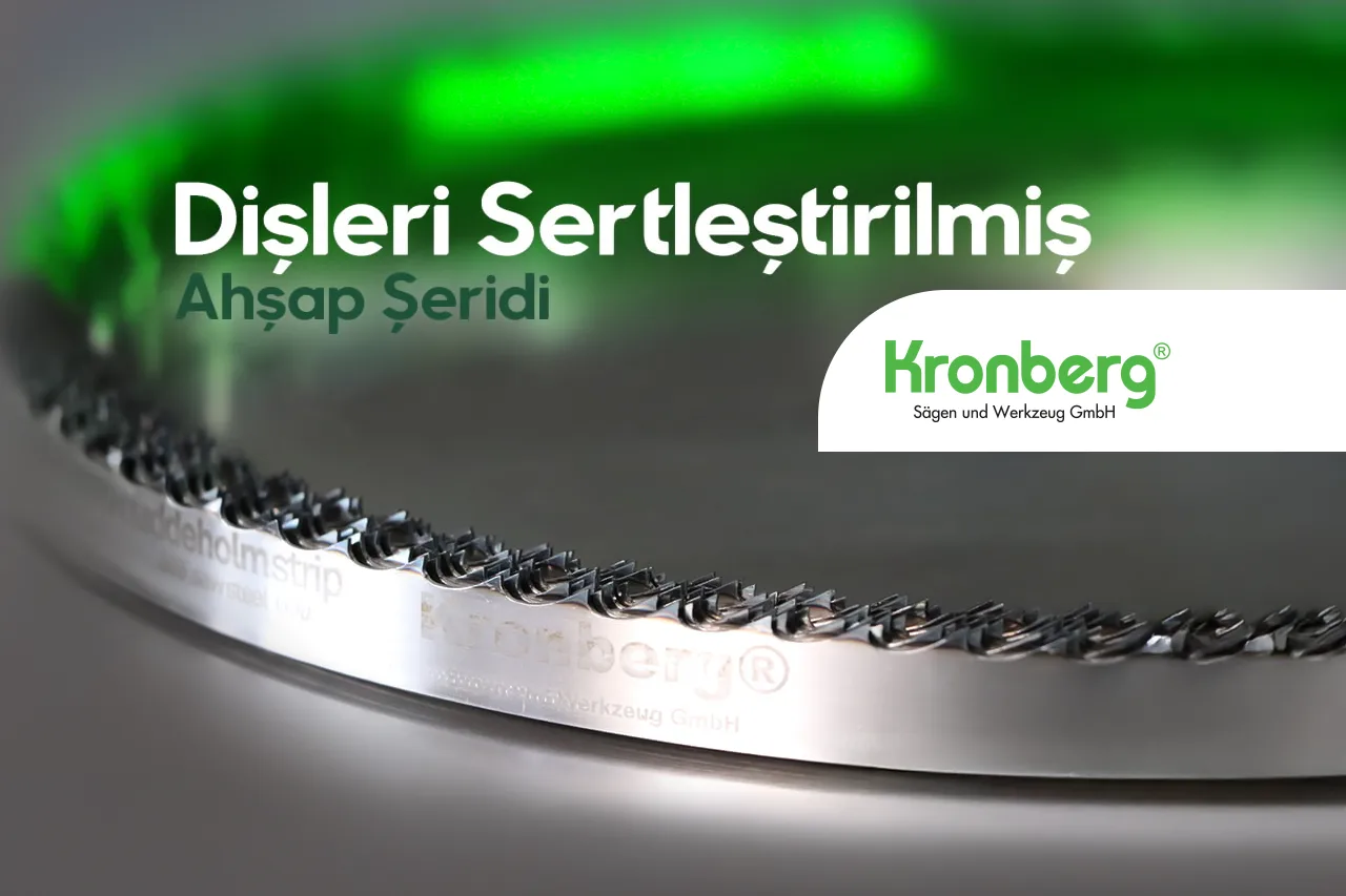 Dişleri Sertleştirilmiş Ahşap Şeridi